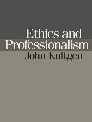 cover image of Ethics and Professionalism
